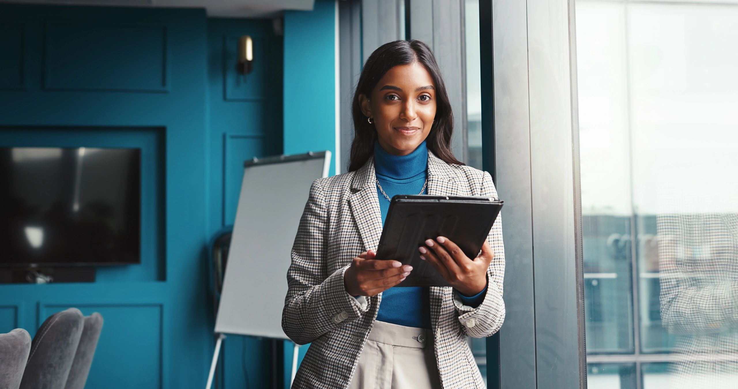 business woman finance professional portrait