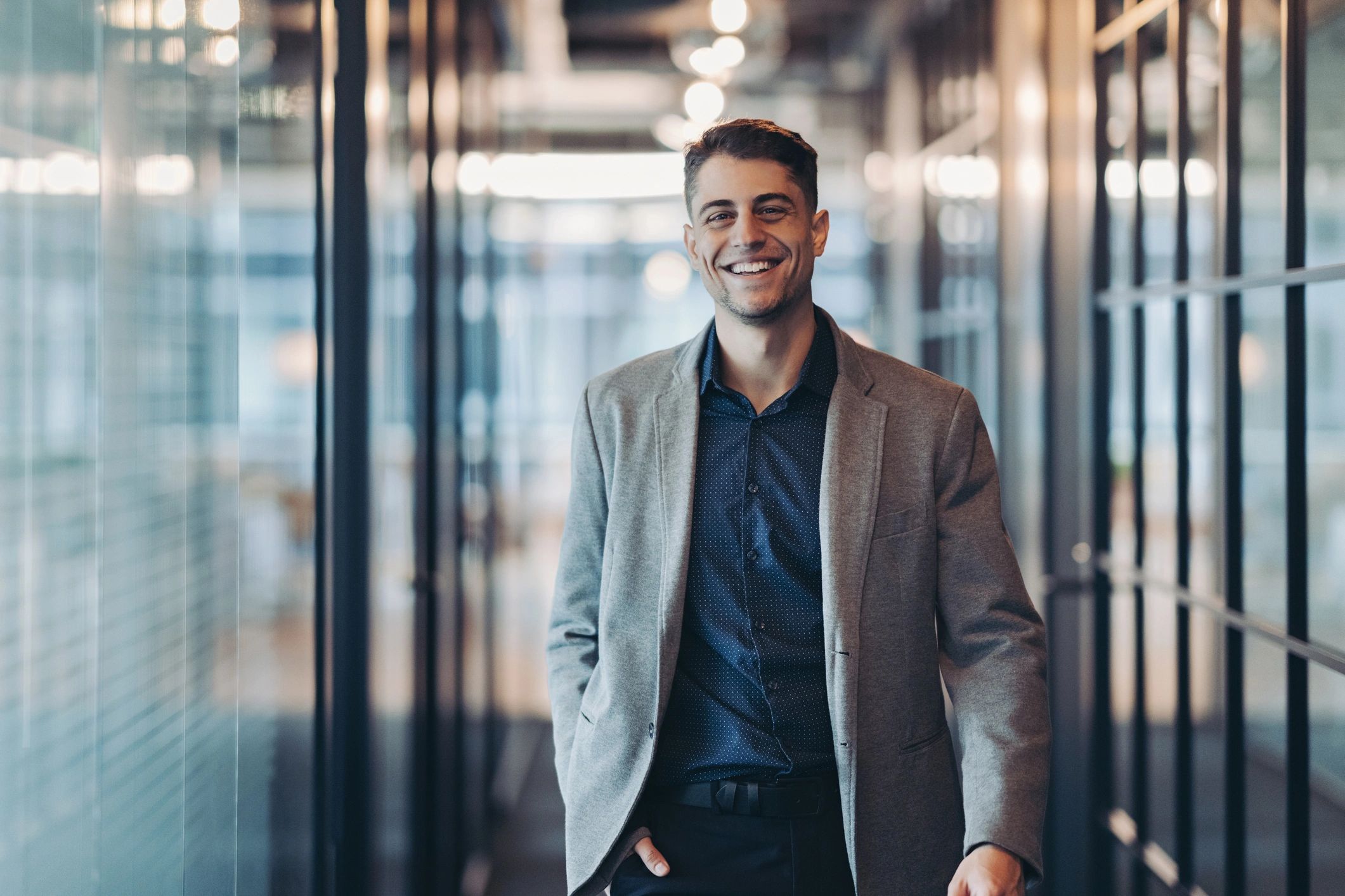 business man finance professional portrait